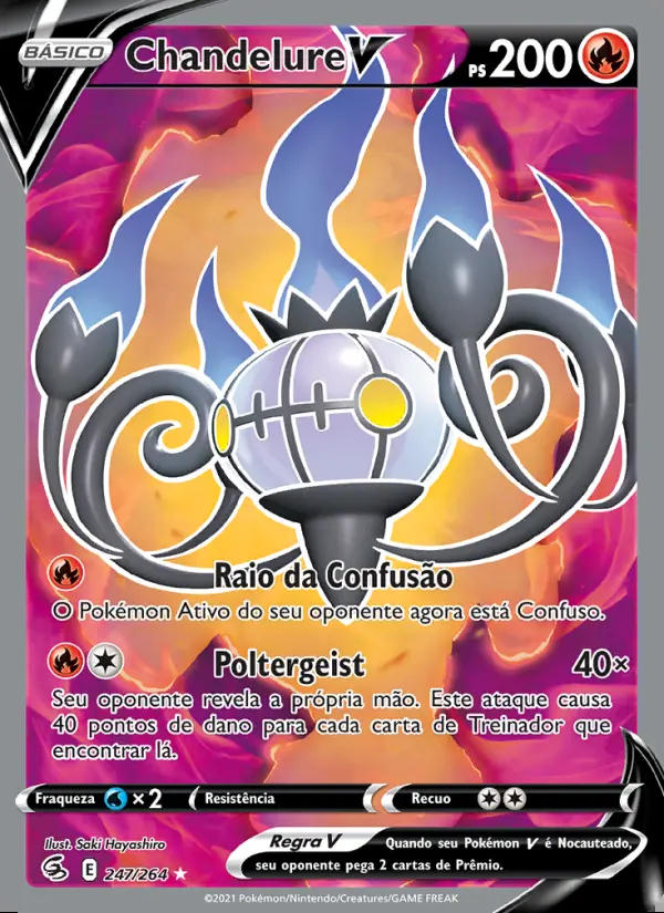 Image of the card Chandelure V