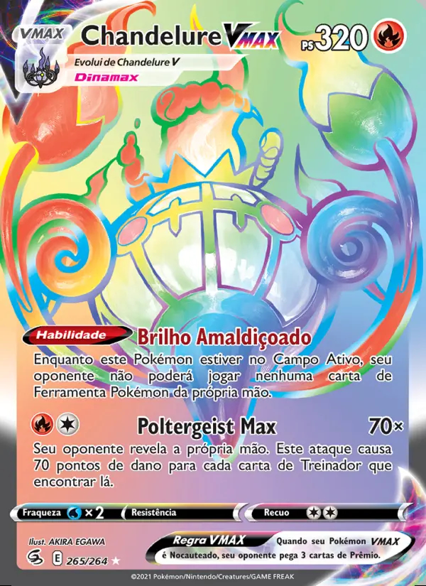 Image of the card Chandelure VMAX