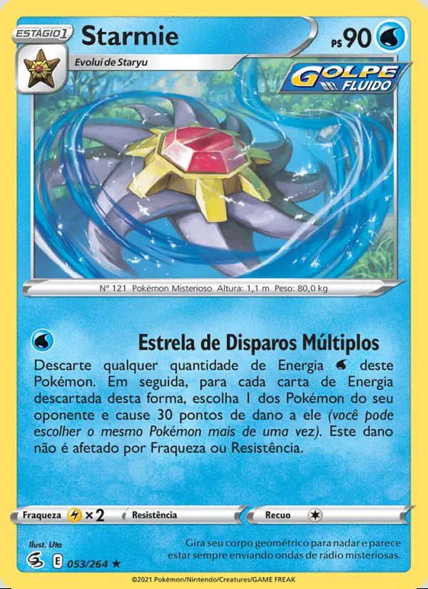 Image of the card Starmie