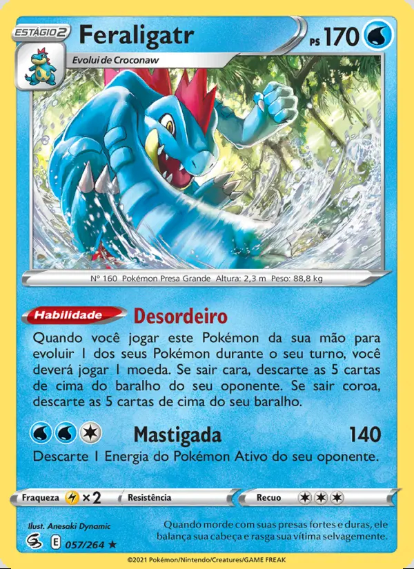 Image of the card Feraligatr