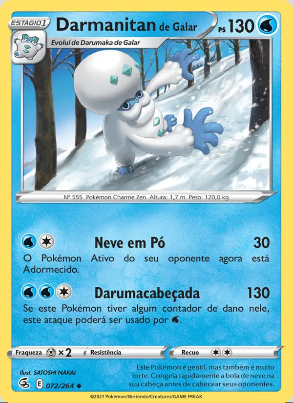 Image of the card Darmanitan de Galar