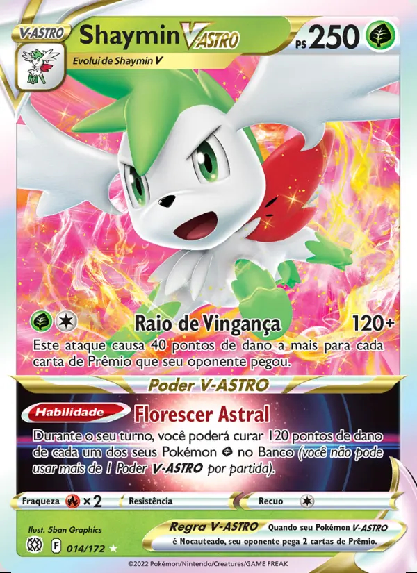 Image of the card Shaymin V-ASTRO