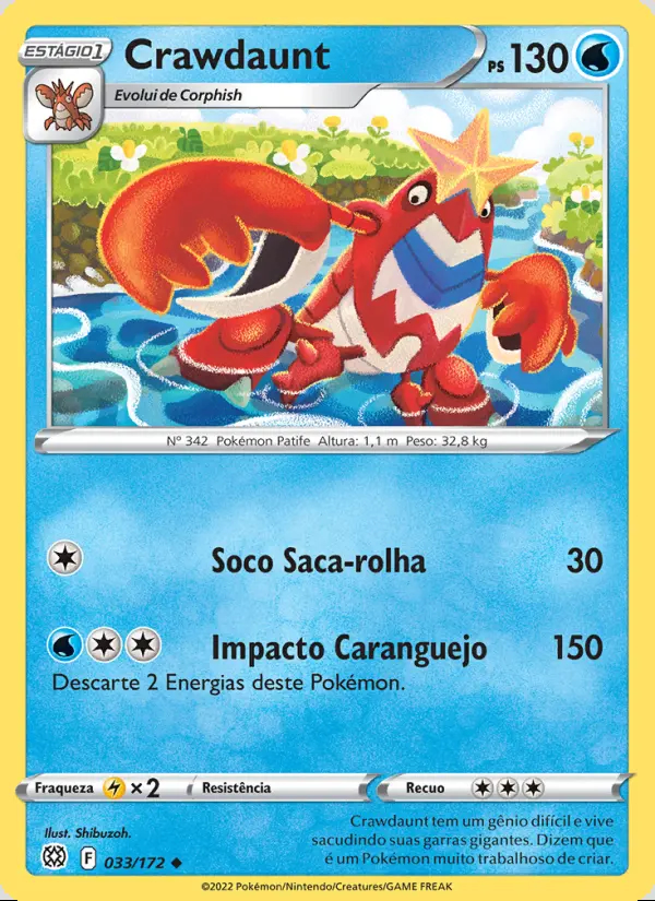 Image of the card Crawdaunt