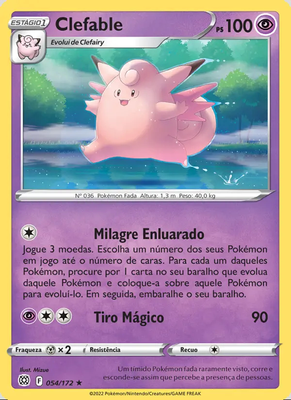 Image of the card Clefable