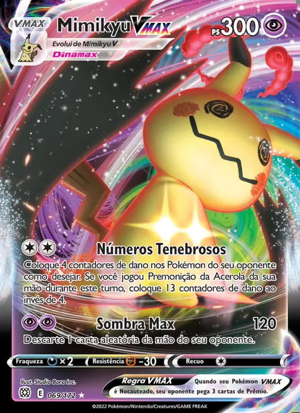 Image of the card Mimikyu VMAX