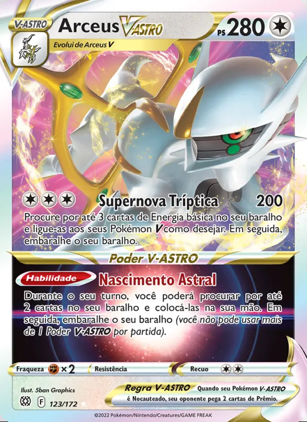 Image of the card Arceus V-ASTRO