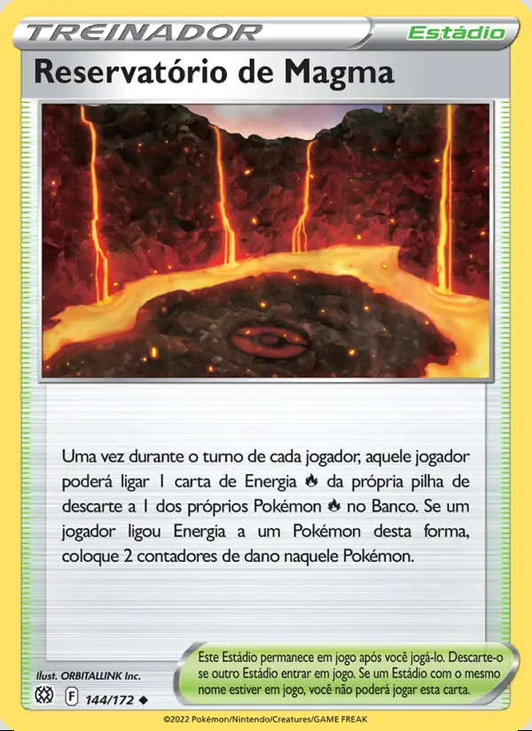 Image of the card Reservatório de Magma