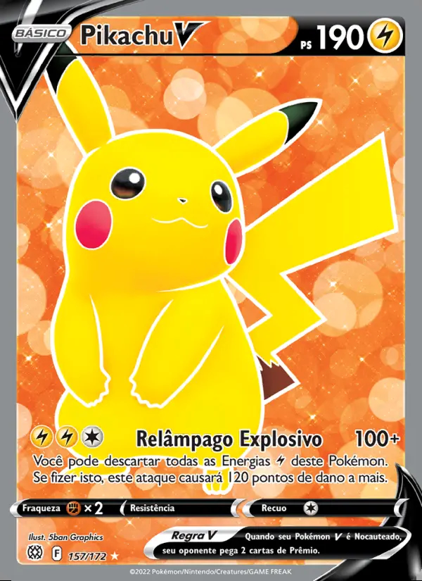 Image of the card Pikachu V