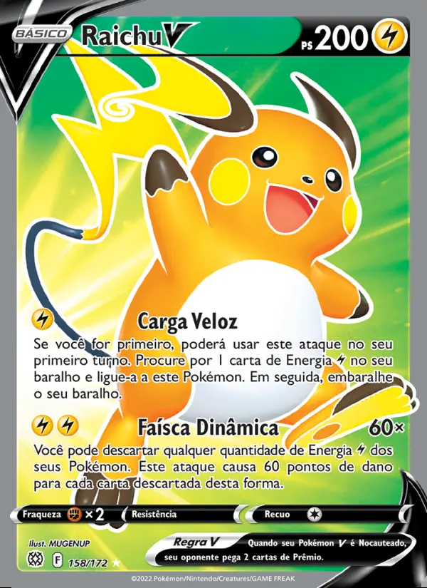 Image of the card Raichu V