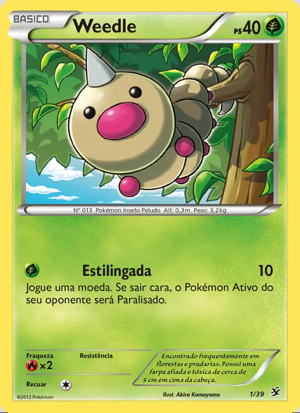 Image of the card Weedle