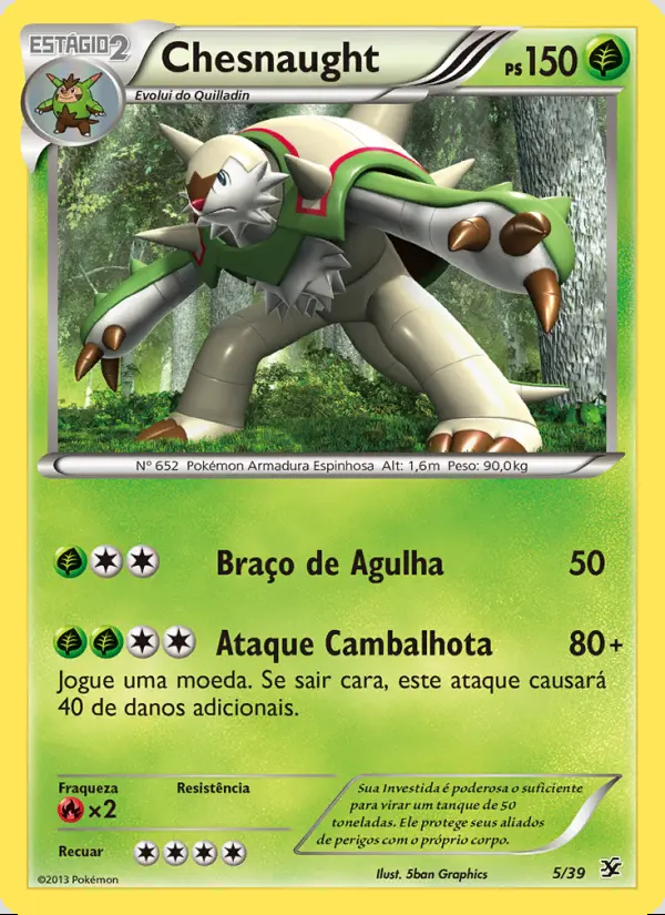 Image of the card Chesnaught