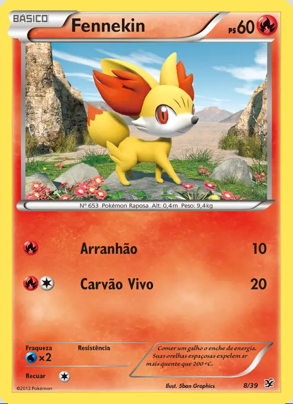 Image of the card Fennekin