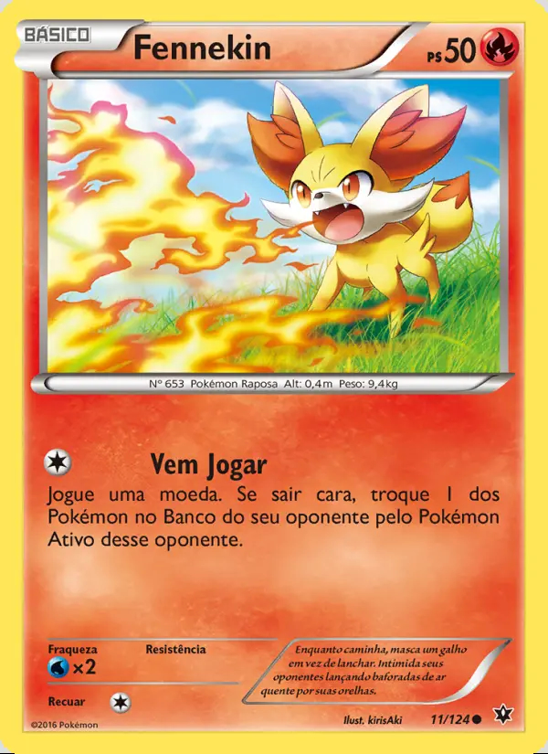 Image of the card Fennekin