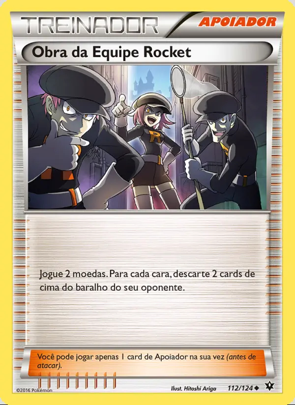 Image of the card Obra da Equipe Rocket