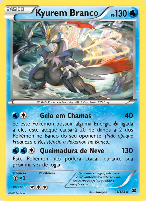 Image of the card Kyurem Branco