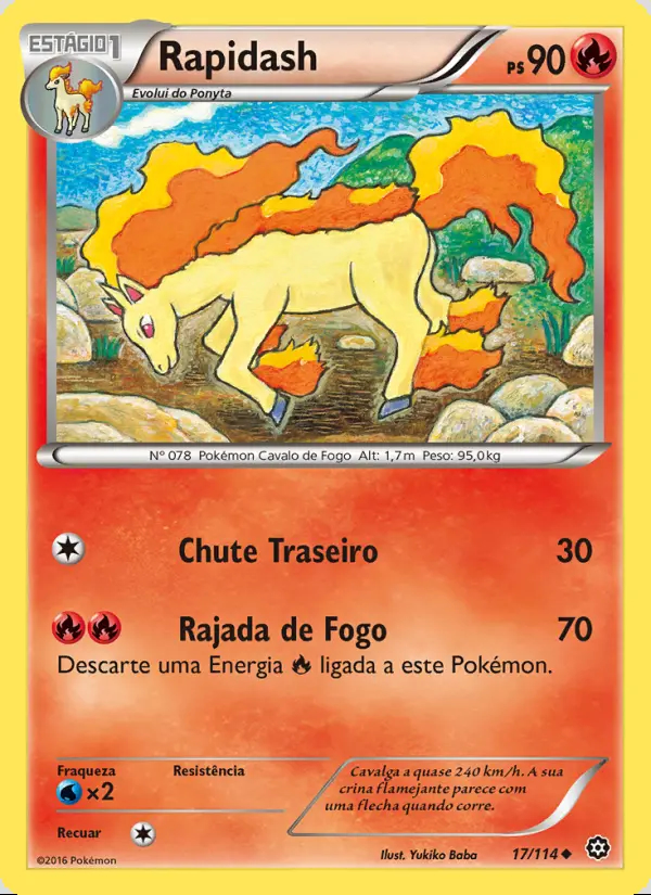 Image of the card Rapidash