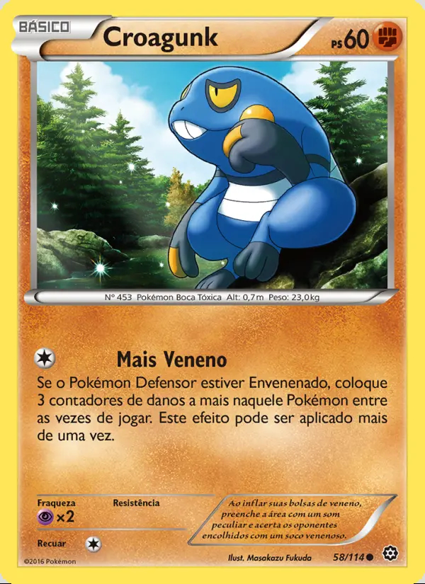 Image of the card Croagunk