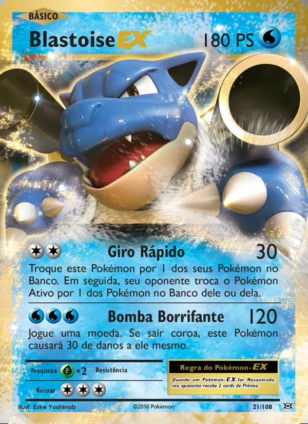 Image of the card Blastoise EX