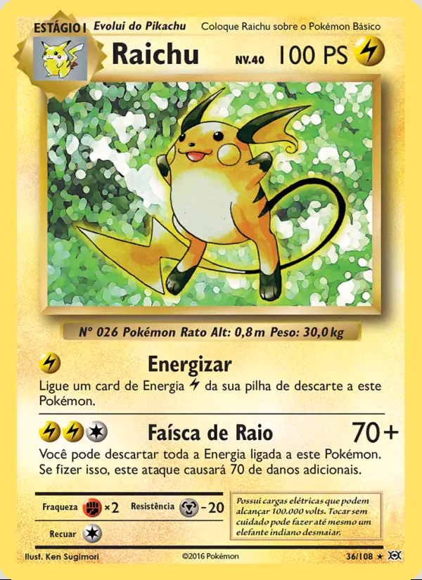 Image of the card Raichu