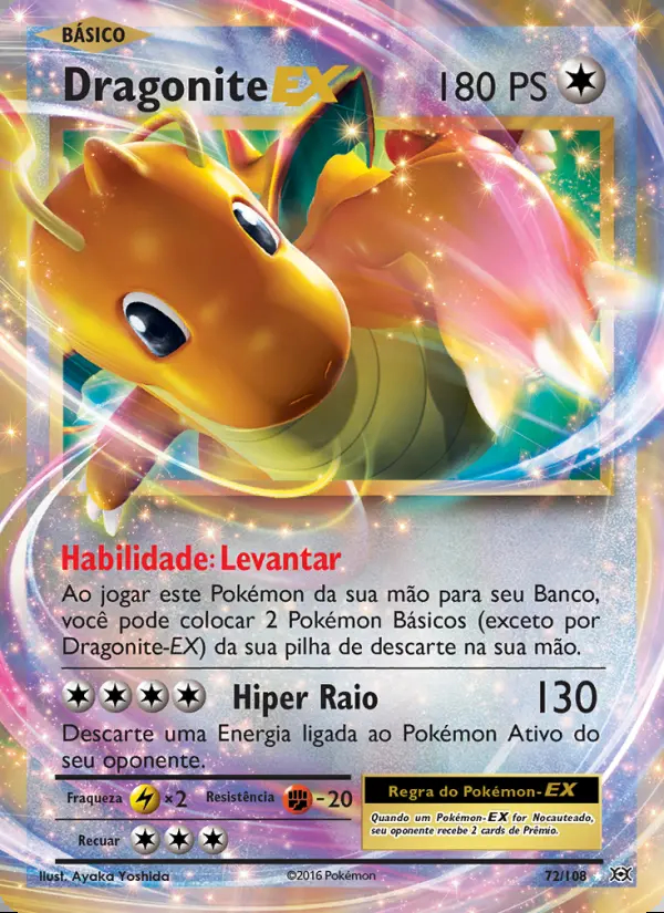 Image of the card Dragonite EX