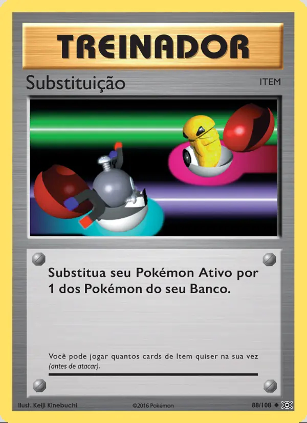 Image of the card Substituição