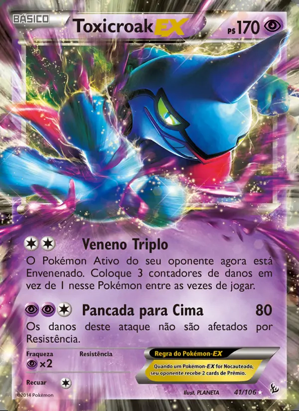 Image of the card Toxicroak EX