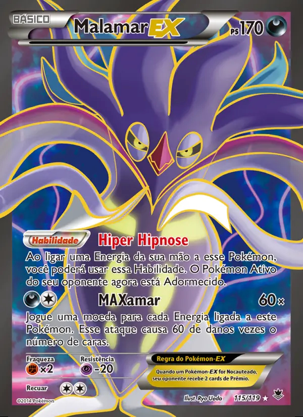 Image of the card Malamar EX