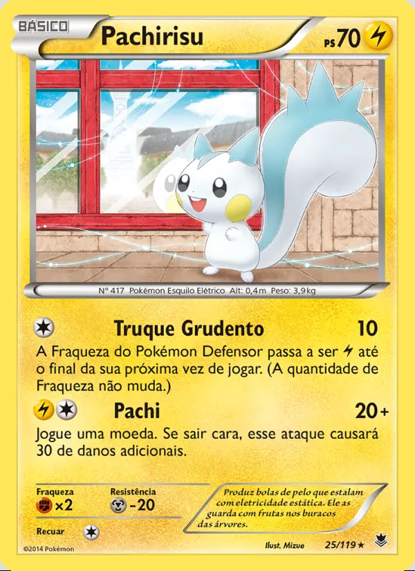 Image of the card Pachirisu