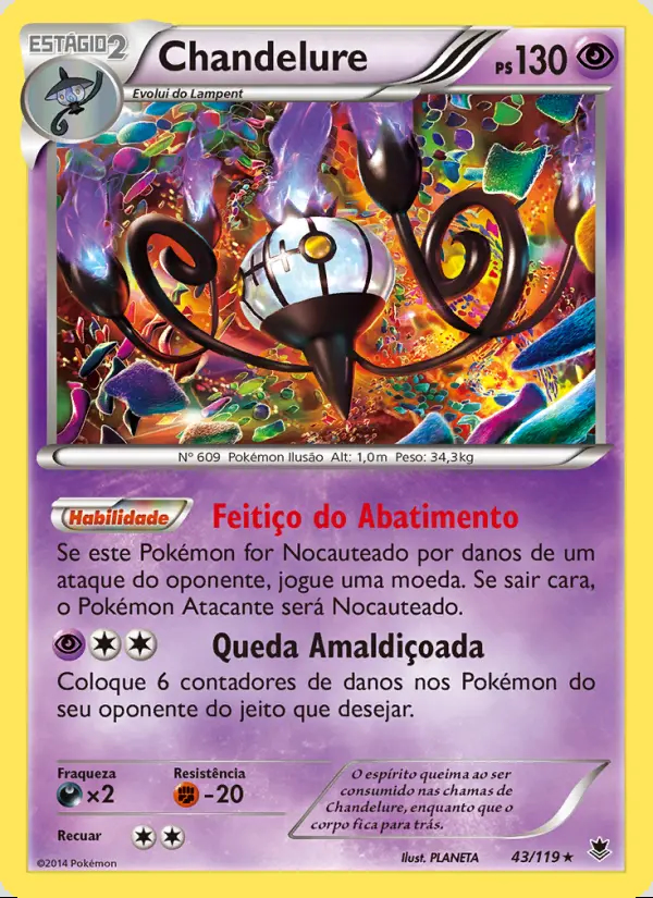 Image of the card Chandelure