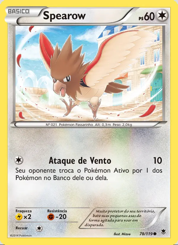 Image of the card Spearow