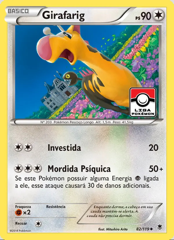 Image of the card Girafarig