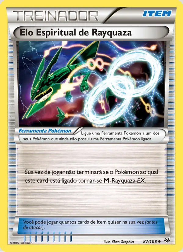 Image of the card Elo Espiritual de Rayquaza