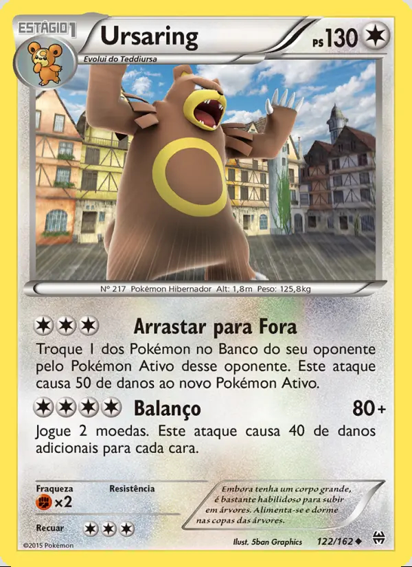 Image of the card Ursaring