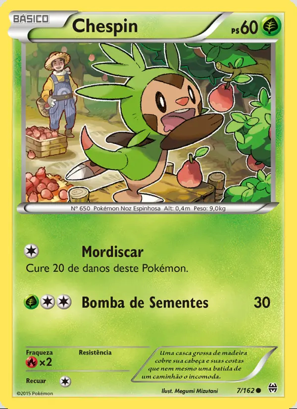 Image of the card Chespin