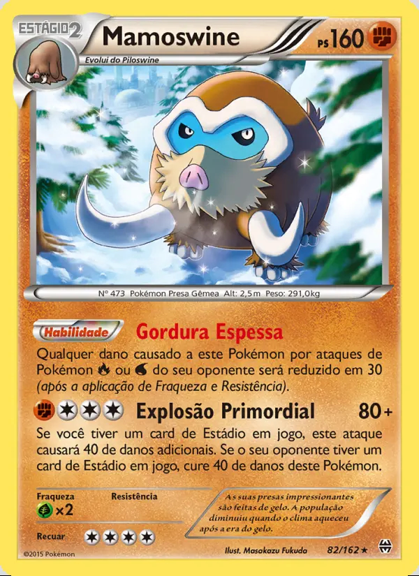 Image of the card Mamoswine