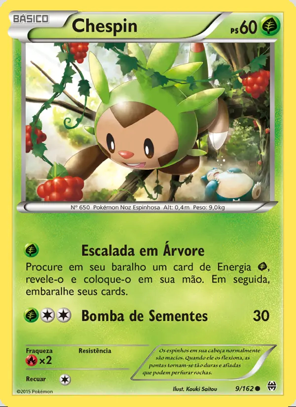 Image of the card Chespin