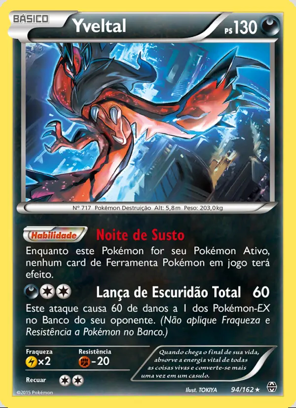 Image of the card Yveltal