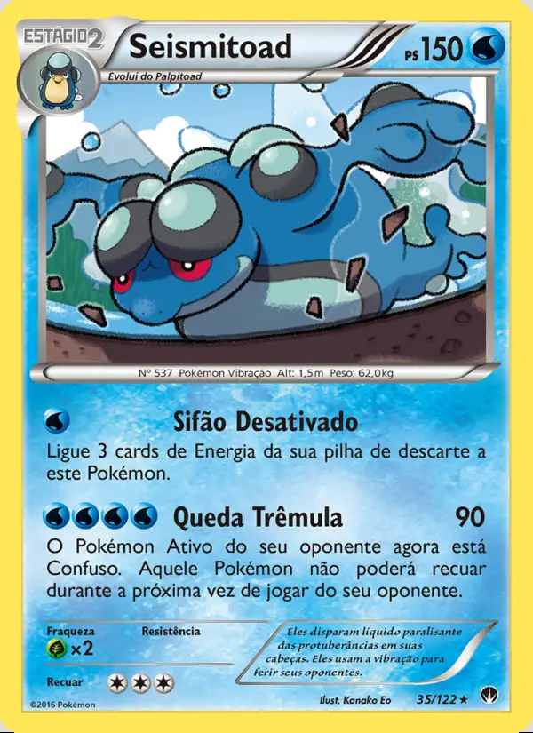 Image of the card Seismitoad