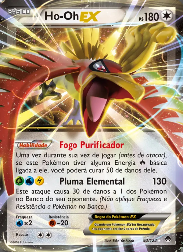 Image of the card Ho-Oh EX